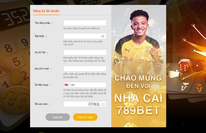 Hướng dẫn cách đăng ký tài khoản mới tại Abc8 - Abc8