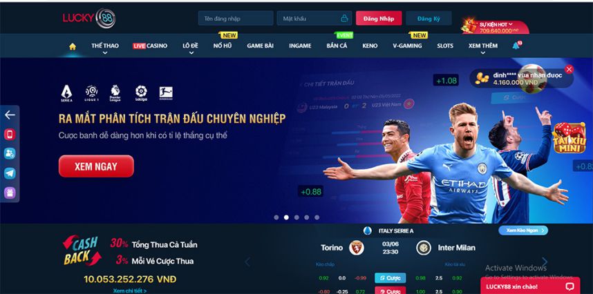 Các chương trình khuyến mãi và sự kiện của Nohu90 - Nohu90