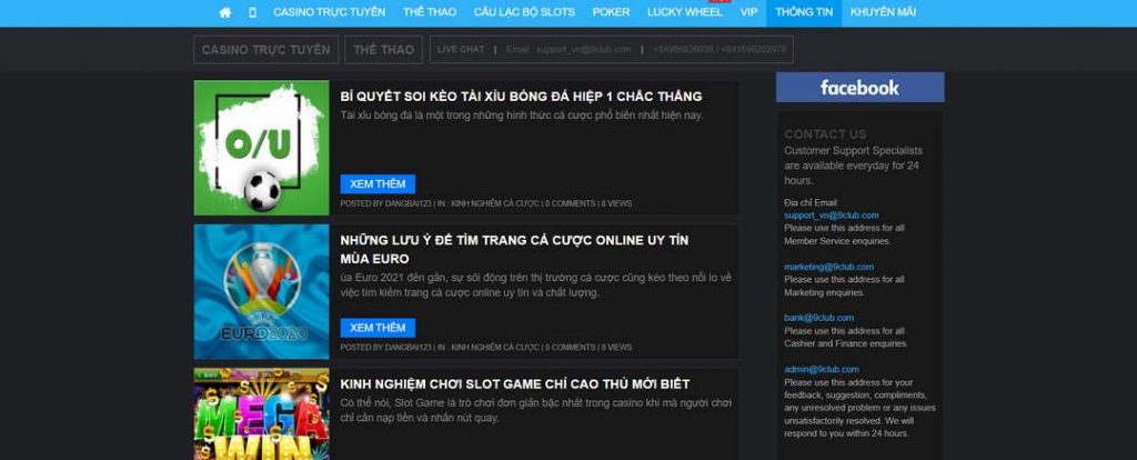Thông tin về trang web cổng game Neo79 - Neo79